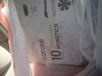 Carote 10 detachable non stick cookwear