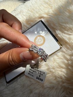 GRA moissanite engagement rings ❤️