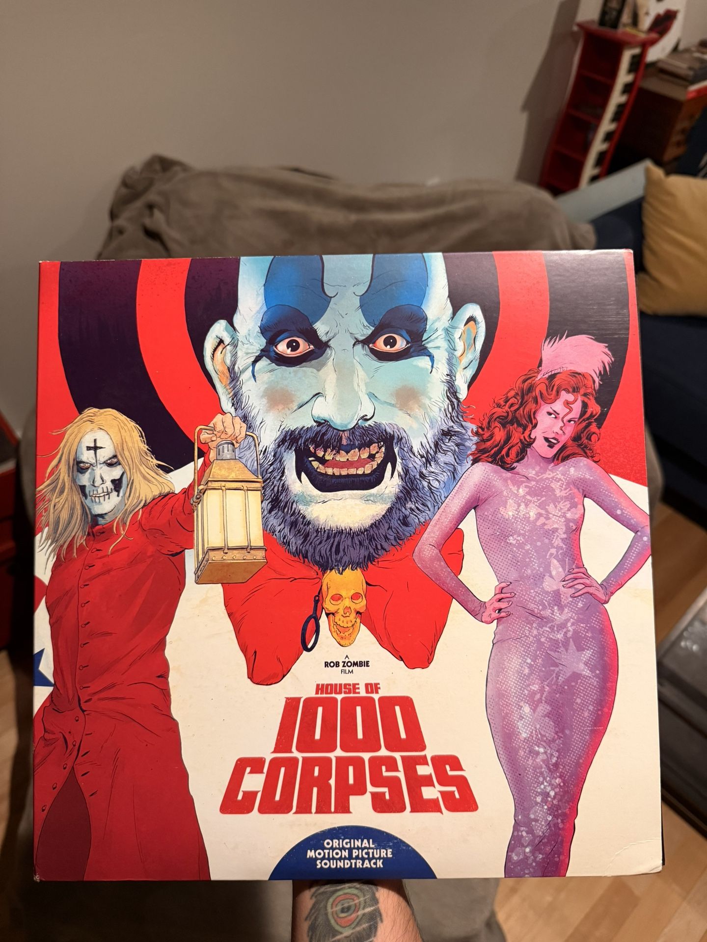 Rob Zombie House Of 1000 Corpses 2x Lp Vinyl Ost Blood Soaked Deluxe