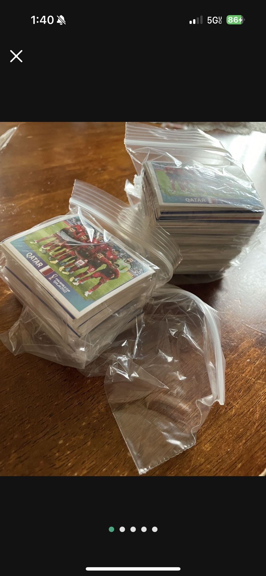 2022 World Cup Panini stickers