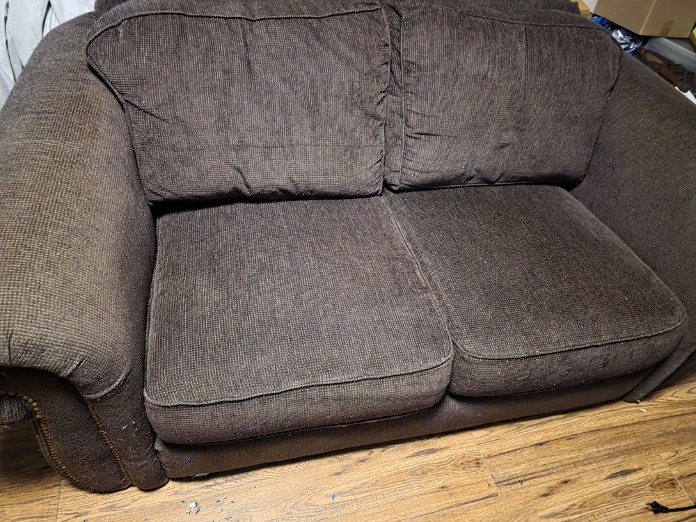 La-Z-Boy Love Seat and generic Love Sac bundle OBO