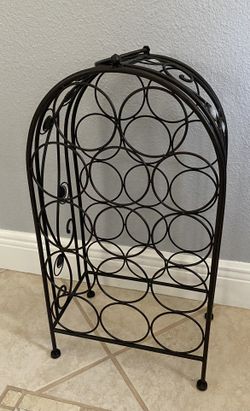 Metal Wine Rack 