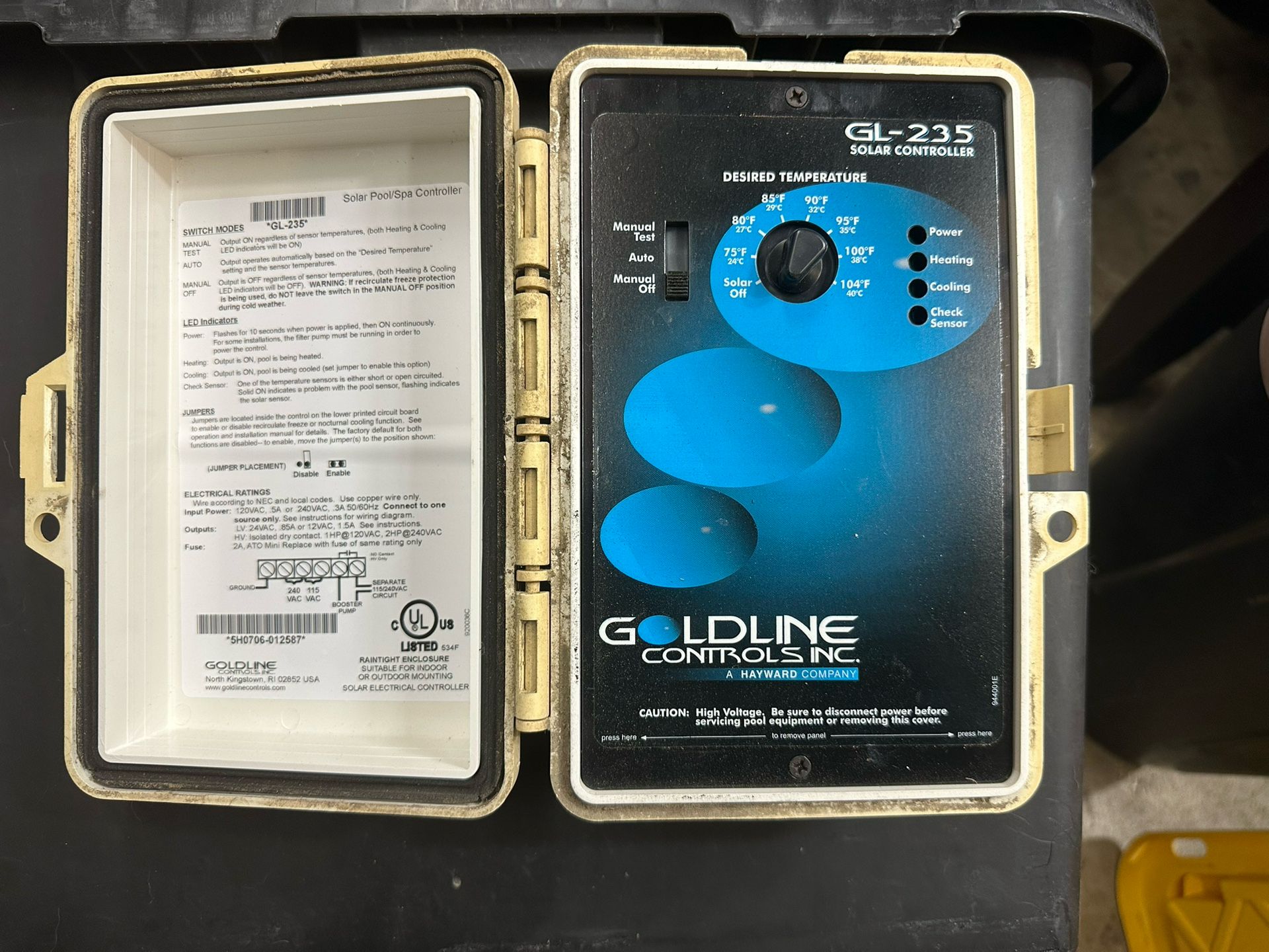 Golden Line, Solar Controller