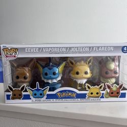 Pokémon FunkoPop - Set of 4