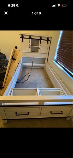 Modern bed frame
