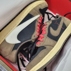 Travis Scott Jordan 1 Mocha Low