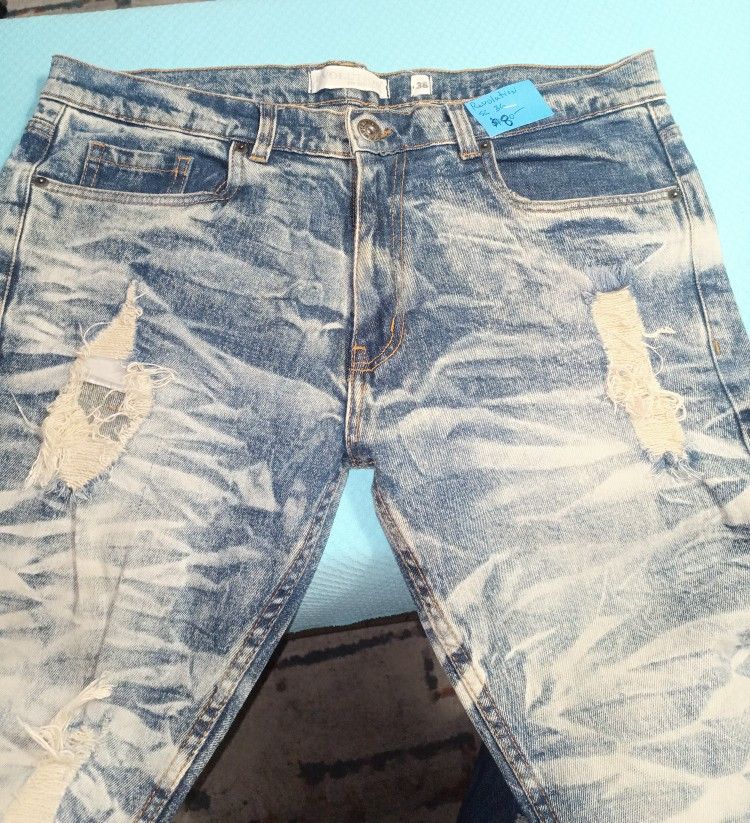 Revolution Distressed Skinny Jeans