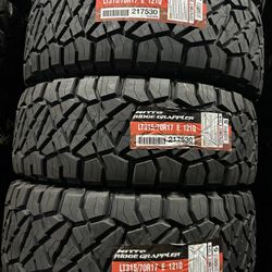 NITTO RIDGE GRAPPLER LT315/70R17/E Price$330 Each