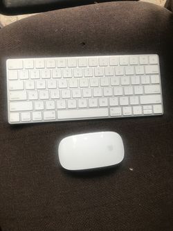 Apple Bluetooth Keyboard And Mouse good condition