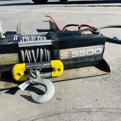 Superwinch S5500 Trailer Winch - Wire Rope - Roller Fairlead - 5,500 lbs 