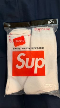 Supreme /hanes crew socks