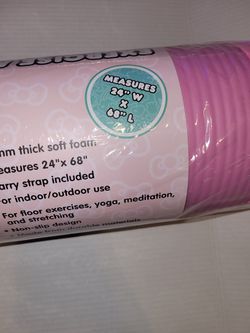 Other, Viral Hello Kitty Yogaexercise Mat Pink