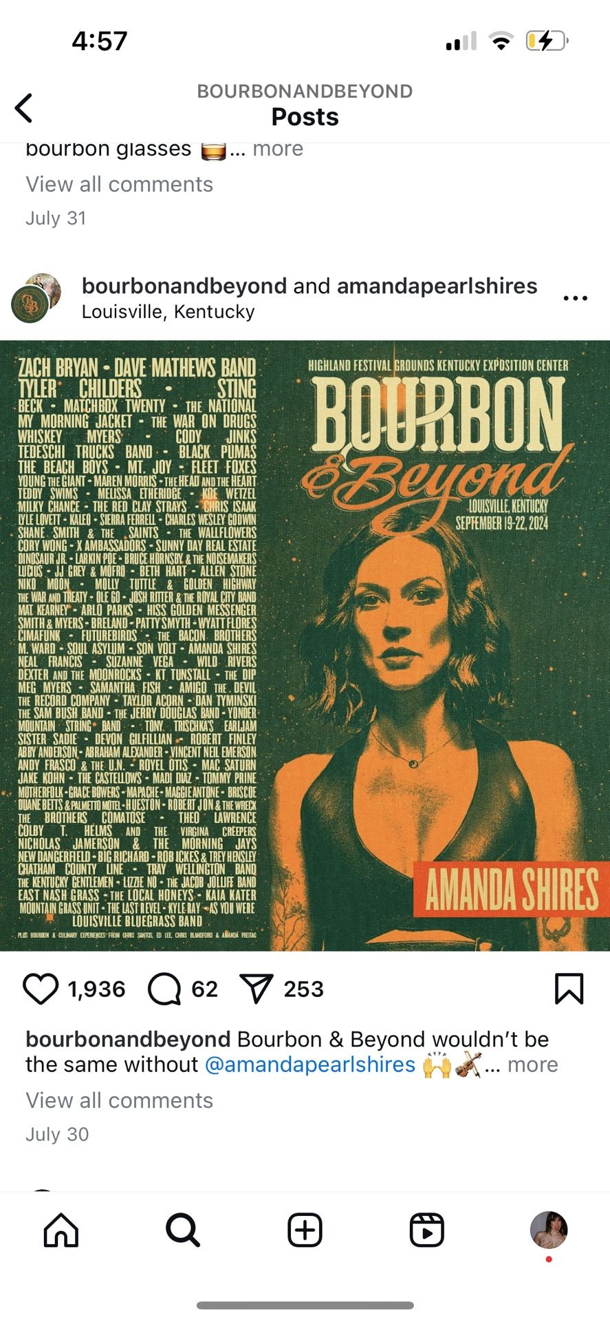 Bourbon And Beyond 4 Day GA