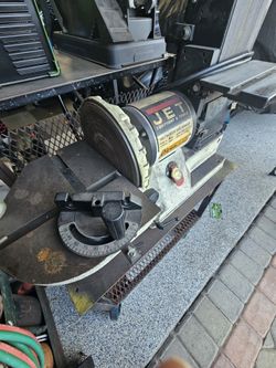 Metal Chop Saw With Belt Sander And Disc Grinder