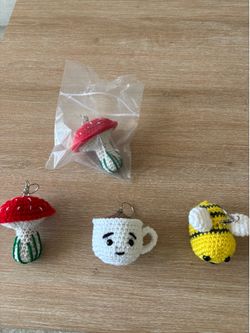 Crochet key chains  $6 for each