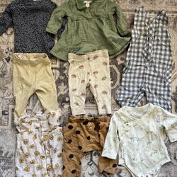 PEHR, H&M Boho Baby Clothes Bundle 0-6mo