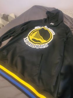 Golden State Warriors Hoodie Jacket Adult Medium
