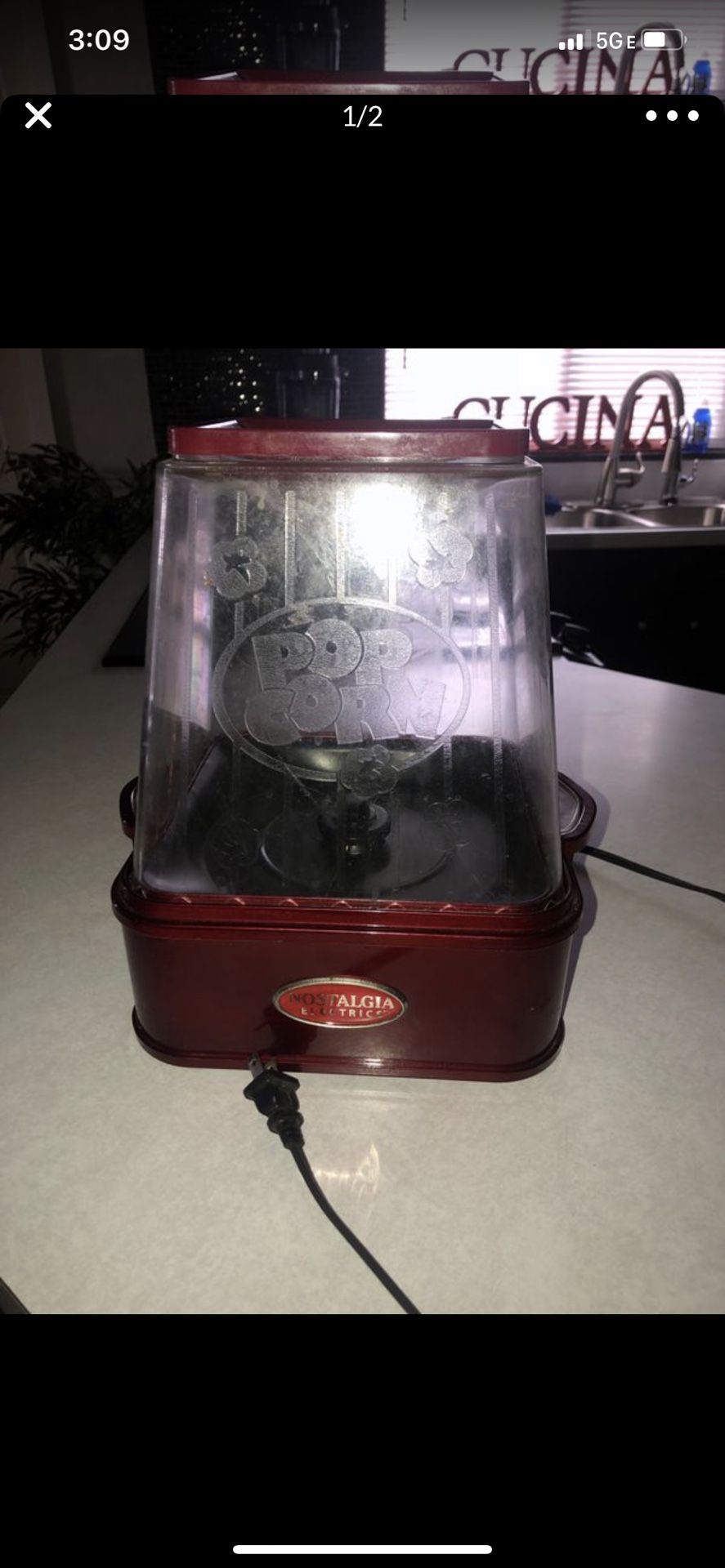 Popcorn maker