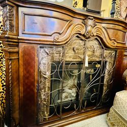 AICO By Michael Amini WINDSOR Fireplace - GA