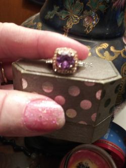 I have a Beautiful Amethyst Ring