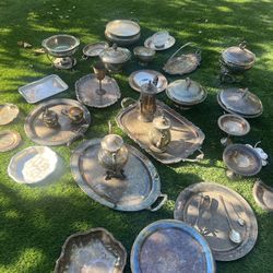 Vintage Silver Platea Variety