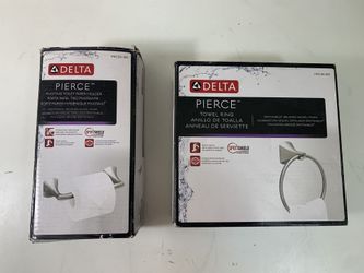Delta Towel Ring/Toilet Paper Holder 