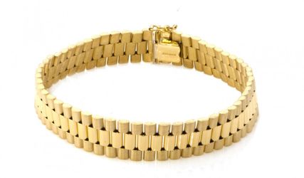 14k Gold President Jubilee Bracelet