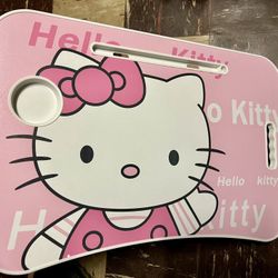 Sanrio Hello Kitty Foldable Small Table-brand new