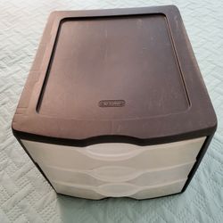 Sterilite 3 Drawer Unit, Black

  Ig