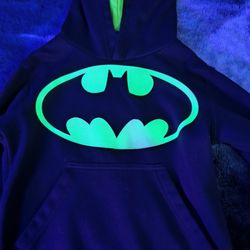 Neon Green Batman Sweater 4/5T
