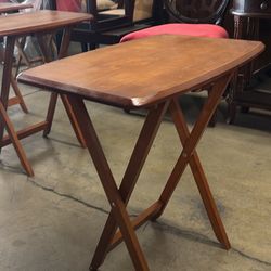 Teak tray Table stand