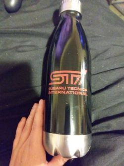 Subaru sti water bottle
