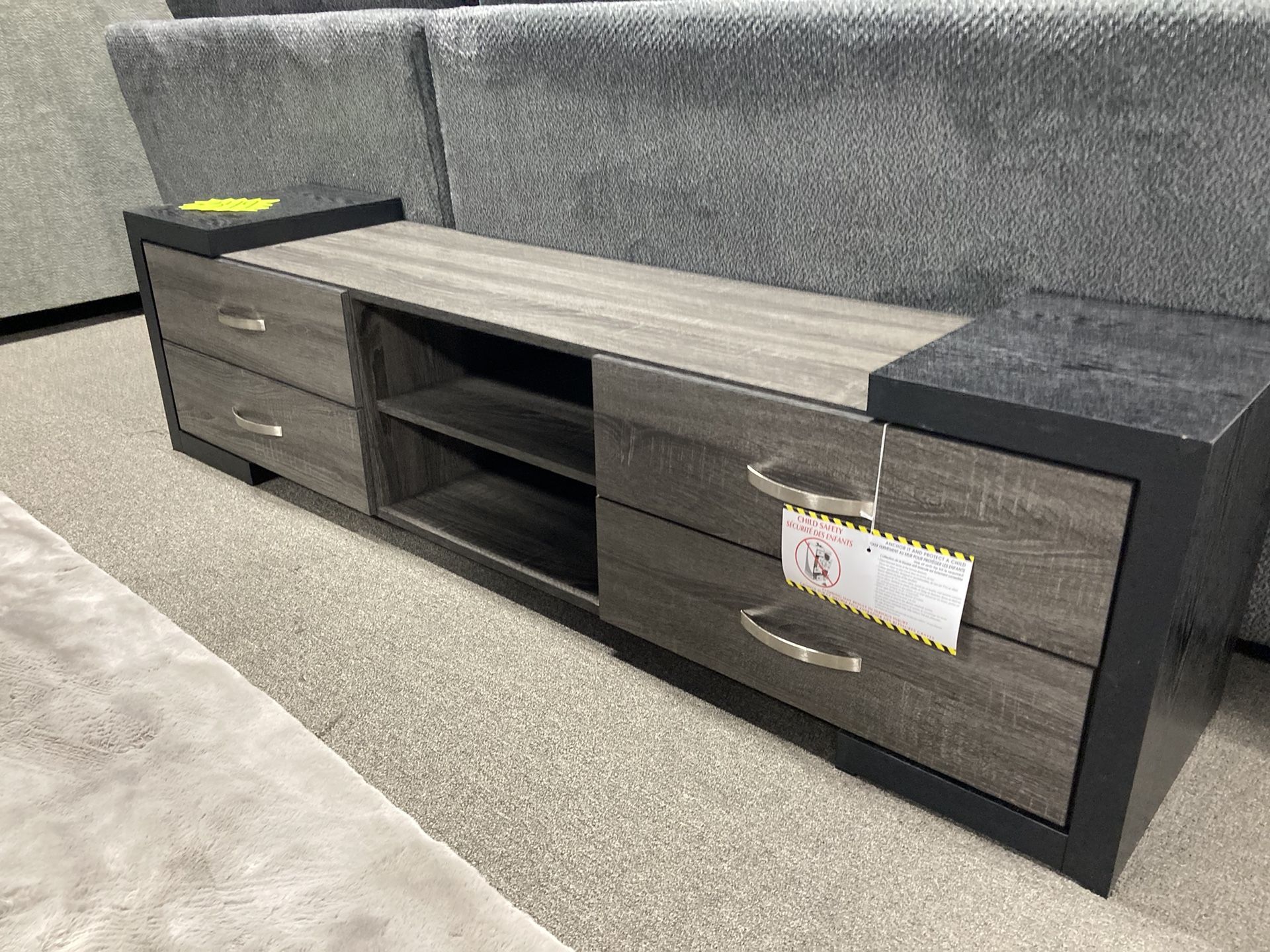 Gray Tv Stand! $349 ๐ฉถ๐ฅ