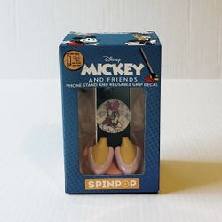 Disney Minnie Mouse Spin Pop Cell Phone Stand and Pop Grip Holder Decal Sticker