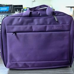 Versatile Padded Computer Bag/Backpack - Purple color
