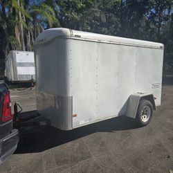 Trailer 5x10 "08" Pulls Great, Excellent Condition Clean And Dry, Clean Documentation In Hand ✋️ READ DESCRIPTION FIRST, LEA PRIMERO. 