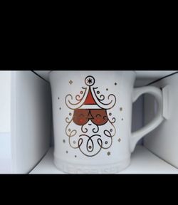 Le Creuset Coffee Mug Santa #2 - Noel Collection - 400 ml - NIB