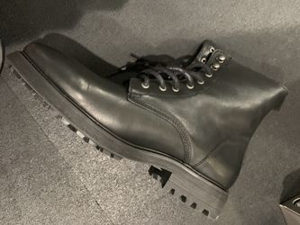 Mens Topman Leather Boots Sz. 9