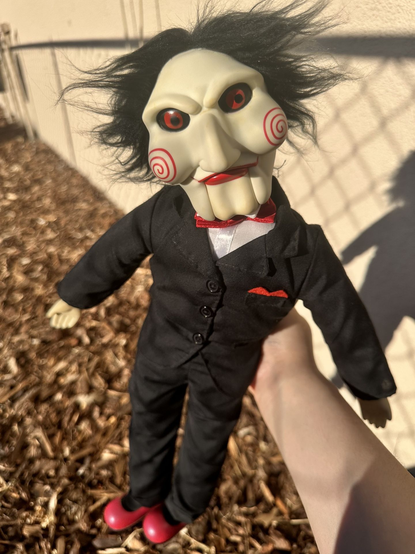 Rare Jigsaw Plush Figure Doll