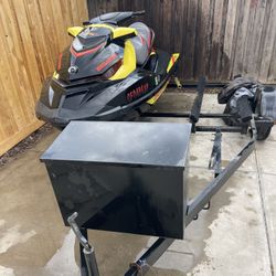 2015 JET SKI WITH DOUBLE TRAILER