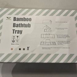 Bamboo Bathtub Tray