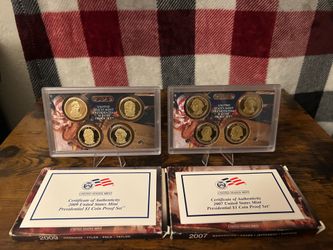 Presidential proof set