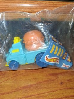 Sonic Hot Wheels fast food toy truck with fries