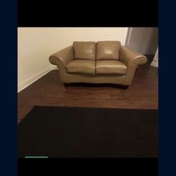 Ashley Leather Love Seat And Sofa Will Wipe Down Before Purchase 