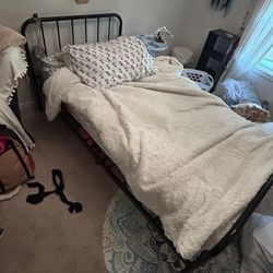 Twin Bed Frame And Mattress