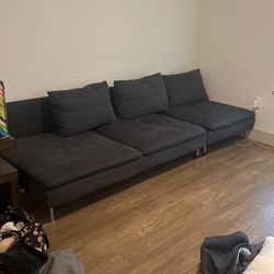 IKEA Black Couch
