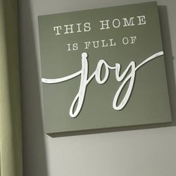 WALL ART “JOY”