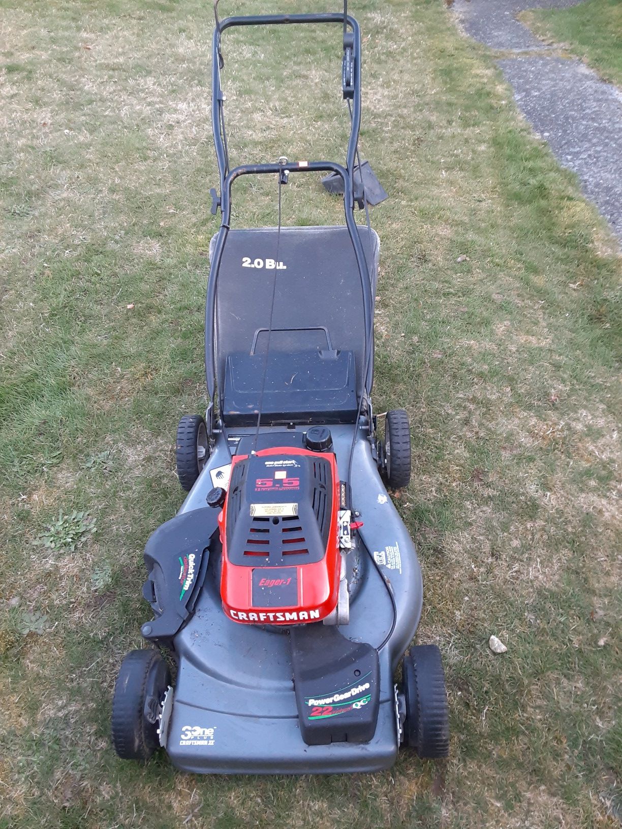 Craftsman Mulcher\Self Propelled Lawn Mower Firm on my price for Sale
