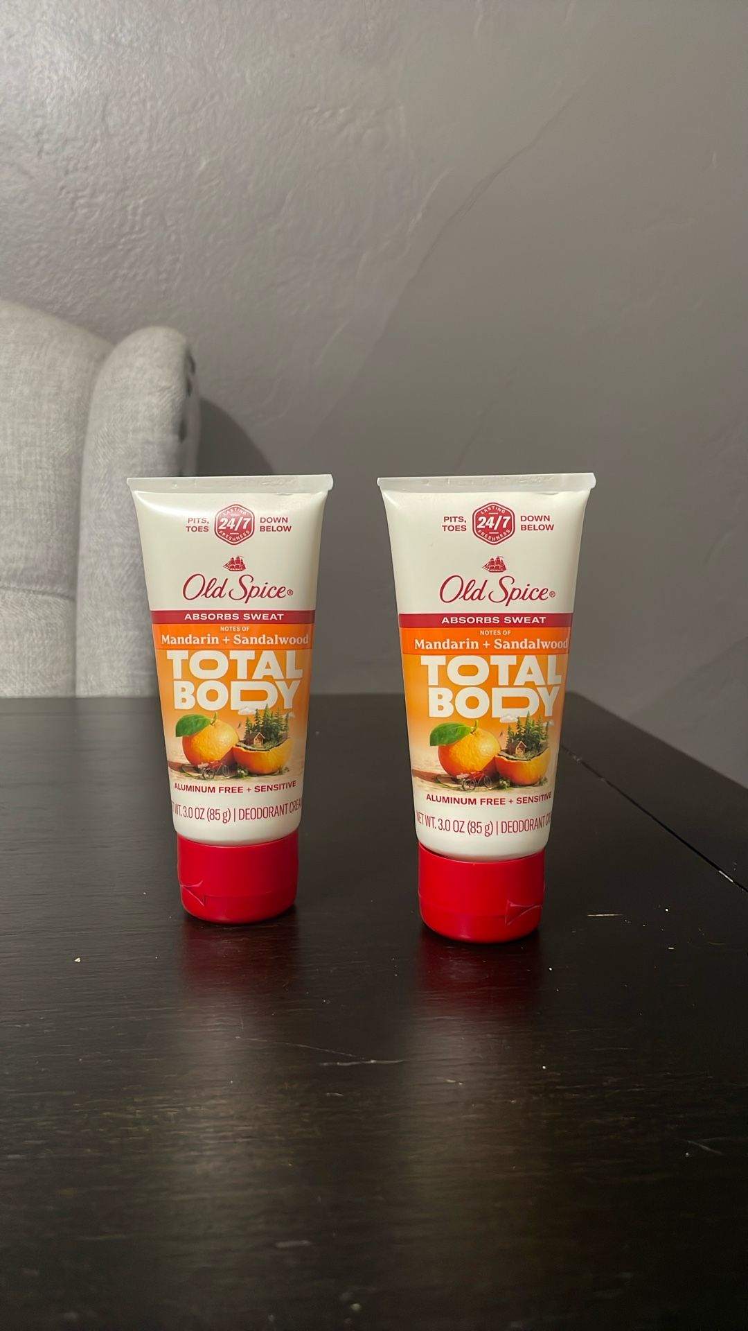Old Spice Total Body Deodorants- $4 Each