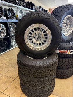KMC wheels 17” with nitto tires sensors and lugs tax incl